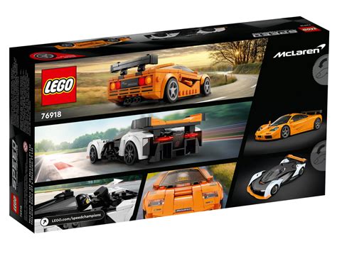 LEGO SPEED CHAMPIONS 76918 McLaren Solus GT McLaren F1 LM LEGO