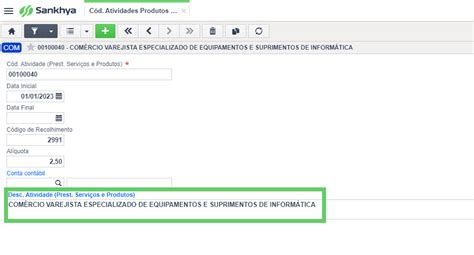 Conﬁgurações para o evento R2060 da EFD Reinf CPRB Sankhya Gestão