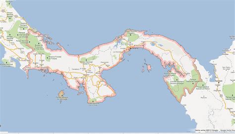 Panama Location Map