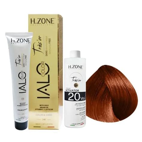 Coloration Ialo Tr S Or Blond Cuivr Sans Ammoniaque Ml H Zone