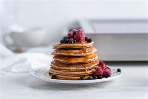 Pancakes Healthy au Yaourt et à la Cannelle La Cuisine de Géraldine