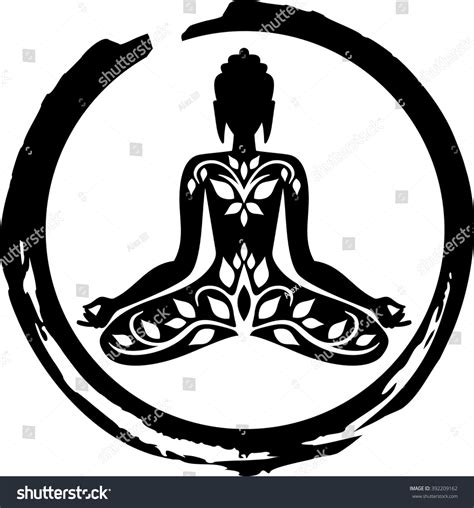 Buddha Symbol Stock Vector Illustration 392209162 Shutterstock