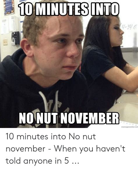 No Nut November Memes 2024 Mair Krystle