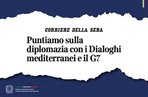 Dichiarazione Dei Ministri Degli Esteri G Fiuggi Anagni