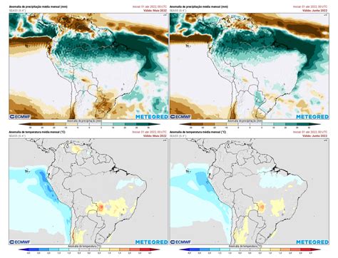 Maio e junho La Niña e Atlântico determinam o padrão de precipitação