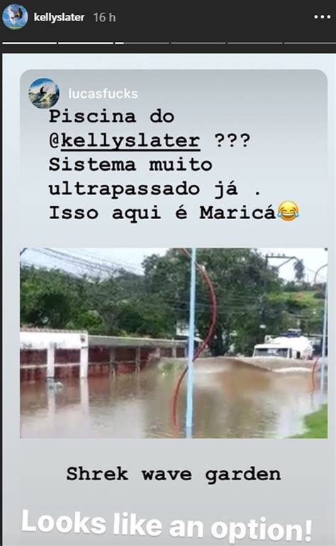 Caminhão cria ondas em rua alagada e Kelly Slater brinca sobre surfar