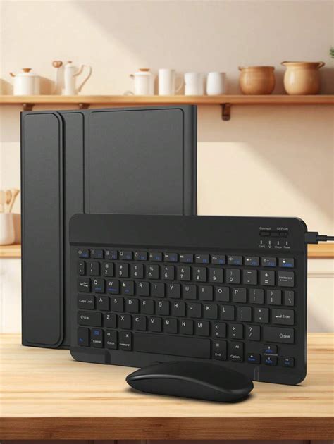 Capa De Teclado E Mouse Para Ipad Pro Air