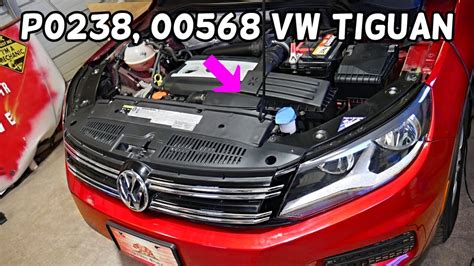 VW TIGUAN CODE P0238 00568 ENGINE LIGHT ON FIX YouTube