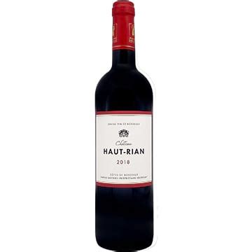 Chateau Haut Rian Cotes De Bordeaux Rouge Gotoliquorstore