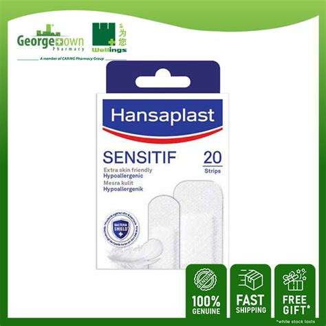 HANSAPLAST SENSITIVE PLASTER STRIP 20S Lazada