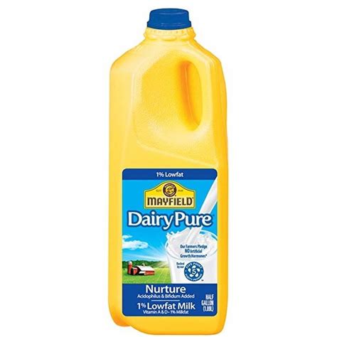 DairyPure Nurture Acidophilus 1% Lowfat Milk (0.5 gal) - Instacart