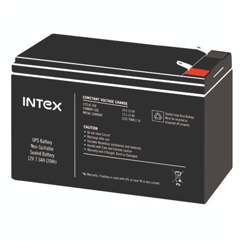 Intex Battery For UPS And KStar 6 FM 9 Maintenance Free Sealed Lead