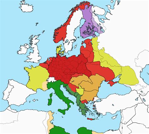 Map Of Europe 1941 – secretmuseum