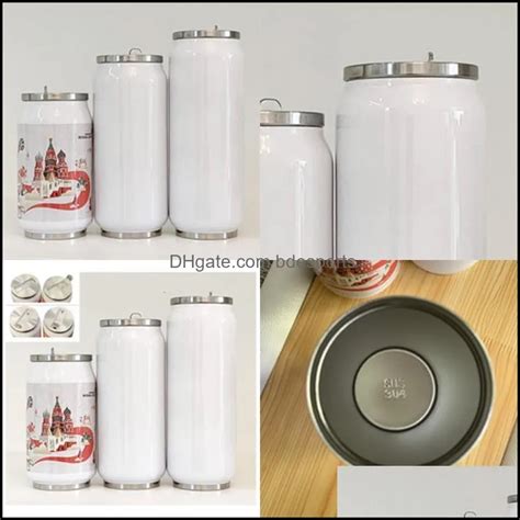 DIY Sublimation Cola Can 30 Oz Sublimation Tumblers 12oz 350ml Double