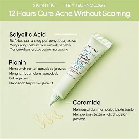 Jual Skintific Salicylic Acid Acne Spot Treatment Gel 12 Hours Cure