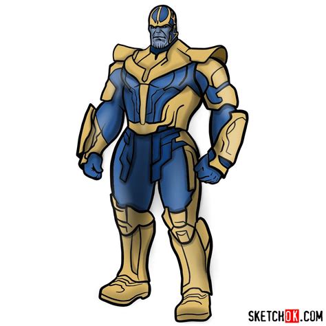 Thanos Drawing | Free download on ClipArtMag