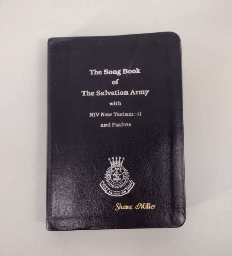 Bonded Leather The Song Book Of The Salvation Army Niv New Testament