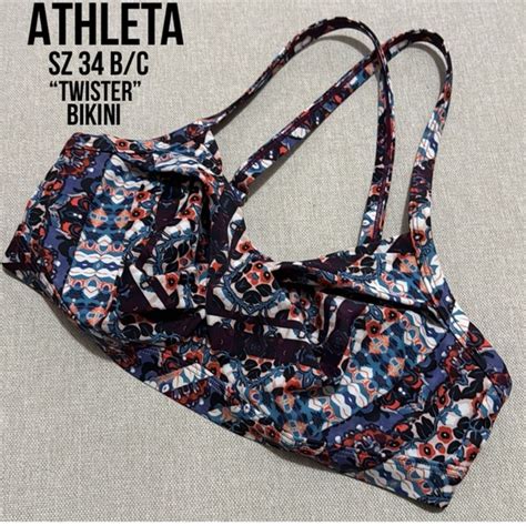Athleta Swim Athleta Twister Bikini Top