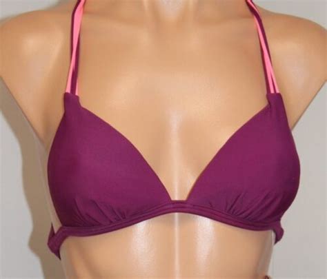 New Hula Honey Swimsuit Bikini Top Sz S Push Up Wpnk Ebay