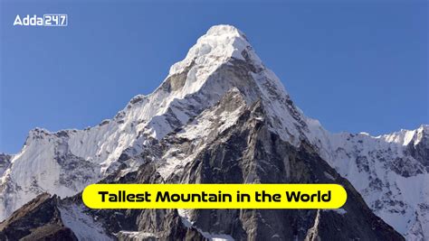 Tallest Mountain in the World, List of Top-10