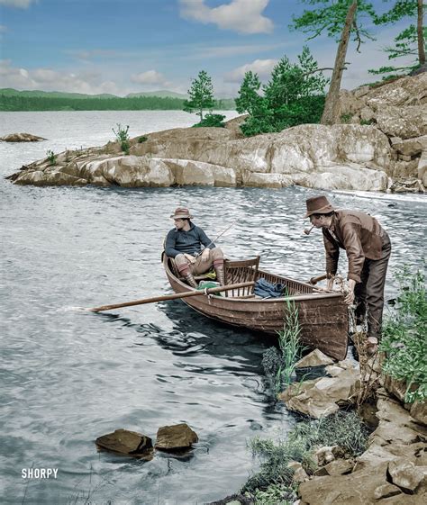 Shorpy Historical Picture Archive Whitefish Bay Colorized 1904