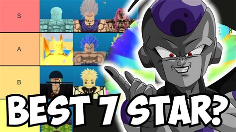 Best 7 Star All 7 Star Tier List All Star Tower Defense Youtube