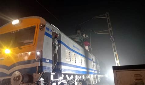 Train Service Resumes Through Derailment Site Of Bikaner Guwahati Express