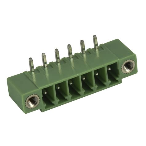 90 Degree Right Angle Plug In Pcb Pluggable Contact Spring Terminal