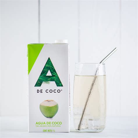 Agua De Coco A De Coco Natural L Justo S Per A Domicilio