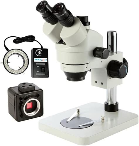 JUIYU Microscope Accessories Kit 35X 180X Trinocular Microscope