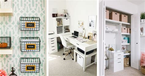 20 Home Office Organization Ideas How To Organize An Office 52 Off