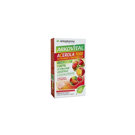 ARKOVITAL ACEROLA 1000 VITAMINA C 30 COMP