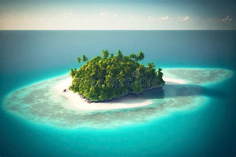 Small Islands on Maldives Tropical Island for Relaxing Holiday Stock ...