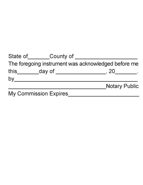 Notary Acknowledgement Stamp, This High-quality Notary Stamp ...