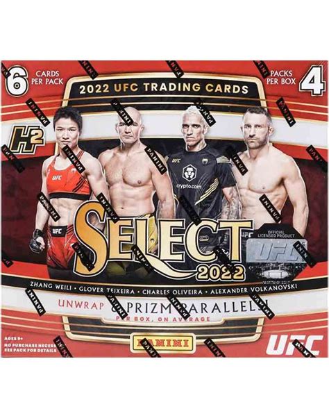 2022 Panini Ufc Chronicles Hobby Box Diggaz Trading Cards