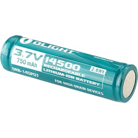 Olight 14500 Rechargeable Lithium Ion Battery 14500 750MAH BULK