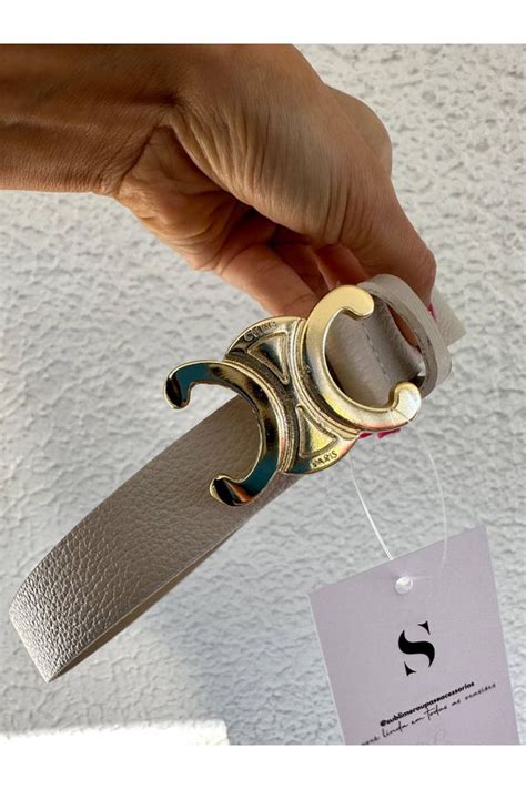 Cinto Couro Nude Leona Sublime