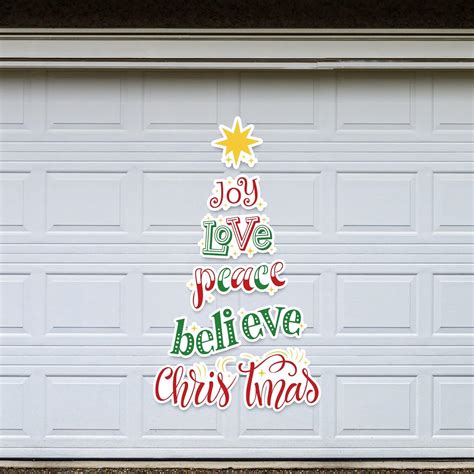 Amazon Whaline Christmas Garage Door Magnets Christmas Tree Magnet