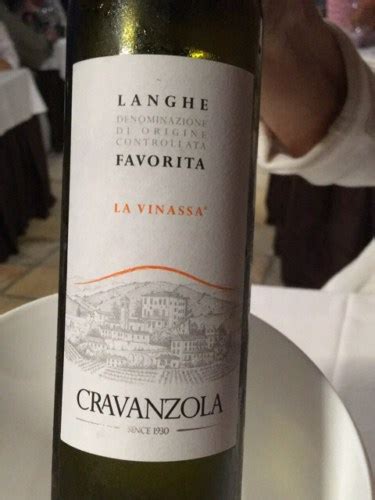 Cravanzola La Vinassa Langhe Favorita Vivino Us