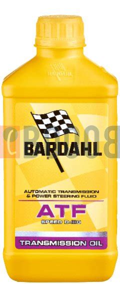 Bardahl Atf Speed Diii H Plus Flacone Da Lt Lubrificanti Oli