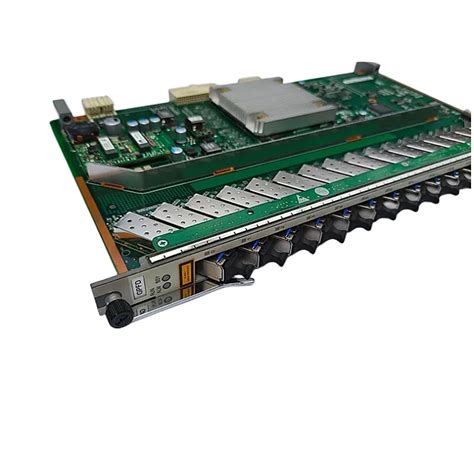 Ftth Gpfd Interface Board 16 Ports Gpon Olt Mainboard With Sfp Modules