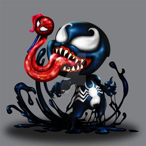 Baby Venom by JikeArts on DeviantArt