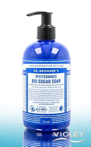 Dr Bronner S Organic Sugar Soap Peppermint Ml At Violey