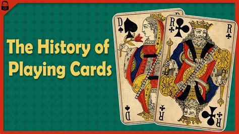 The History Of Playing Cards Youtube