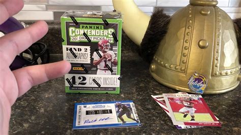 Panini Draft Contenders Pulled Autos Youtube