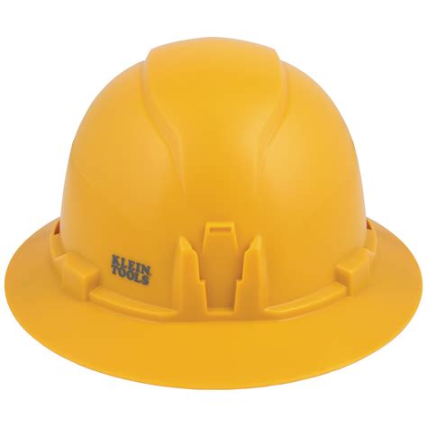 Hard Hat Non Vented Full Brim Style Yellow 60489 Klein Tools