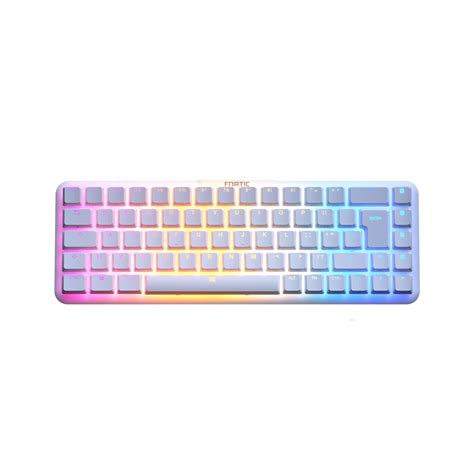 Buy Fnatic STREAK65 LP White | Compact RGB Gaming Mechanical Keyboard ...