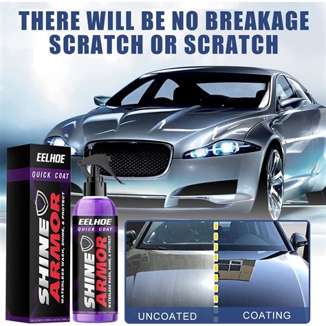 SHINE ARMOR Ceramic Coating Fortify Quick Coat Car Wax Polish Spray