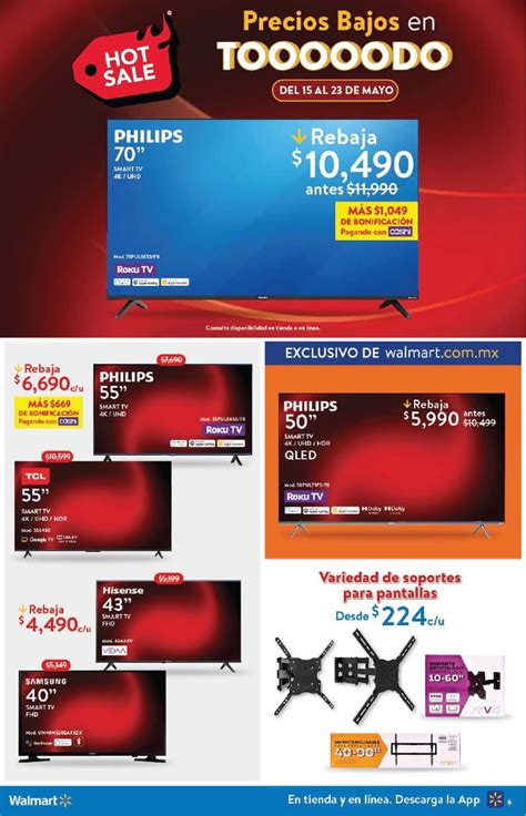 Folleto Walmart Hot Sale Ofertas Y Promociones