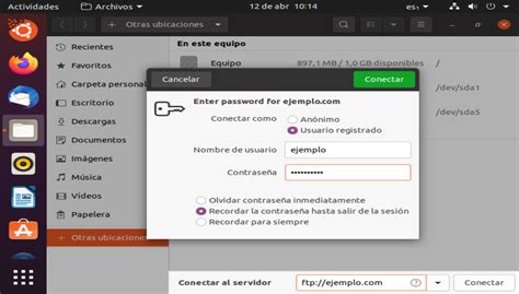 C Mo Conectar Mediante Ftp En Linux Ayuda Dinahosting